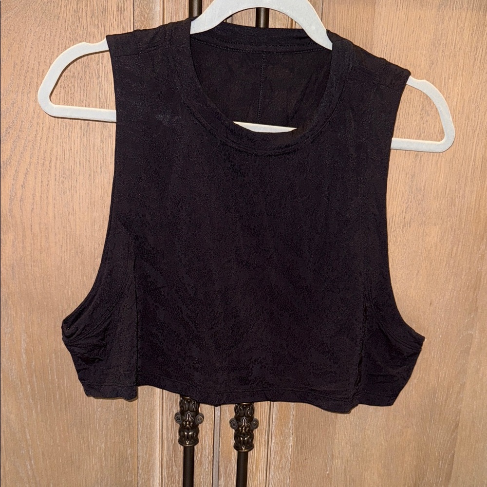lululemon athletica Black Muscle Tee